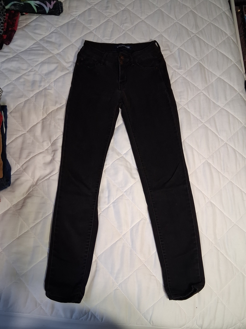 Wallflower Skinny Jeans Black 3